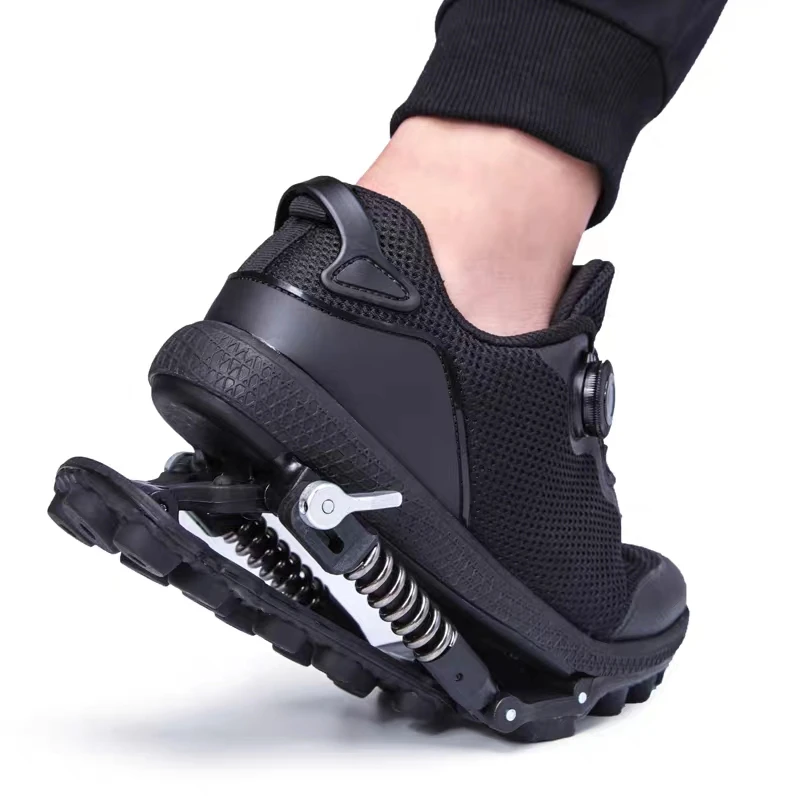 Running Shoes - أحذية ميكانيكية برباط سلكي فولاذي، أحذية