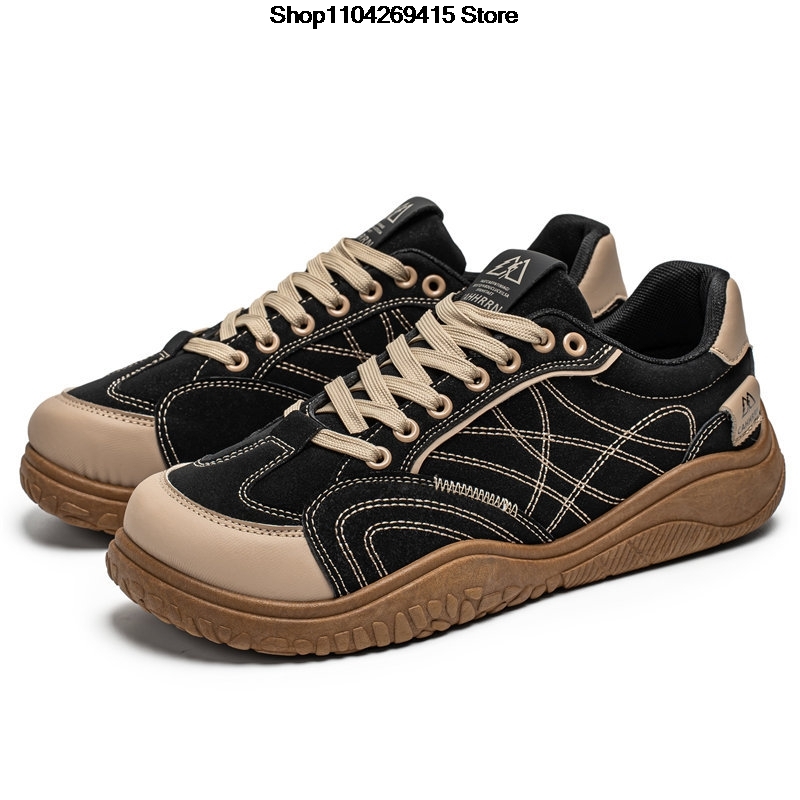 Wide Toe Box Running Sneakers - أحذية رجالية كاجوال، تصميم واسع عند