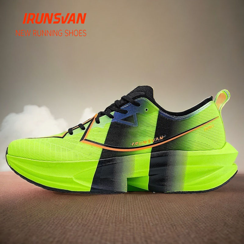 Carbon Plate Marathon Racing Shoes - IRUNSVAN Feisu 5.0 احذية الجري لوحة