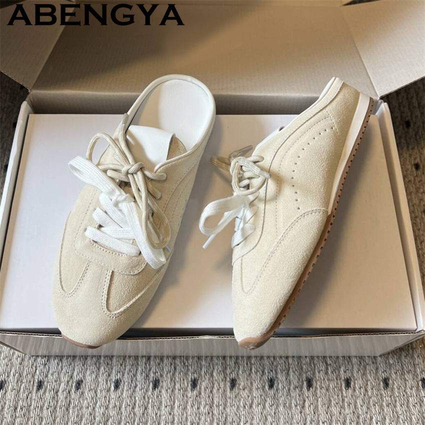 شباشب نسائية مسطحة كاجوال بربا - مراجعة Running Shoes وسعره