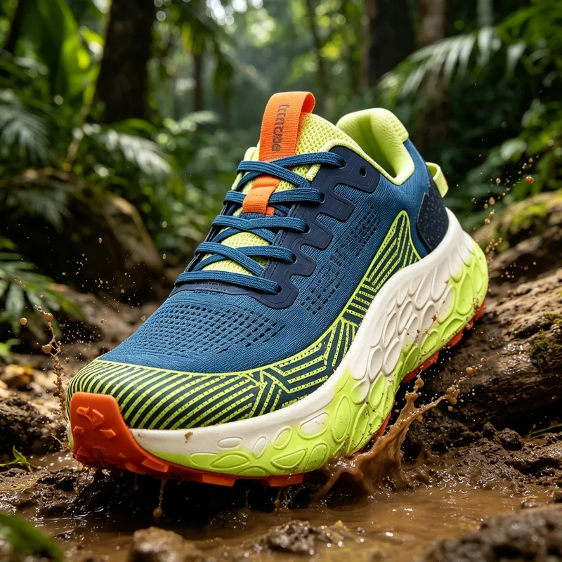 أحذية رياضية للجري مضادة للانز - مراجعة Anti Slip Trail Running Sneakers وسعره